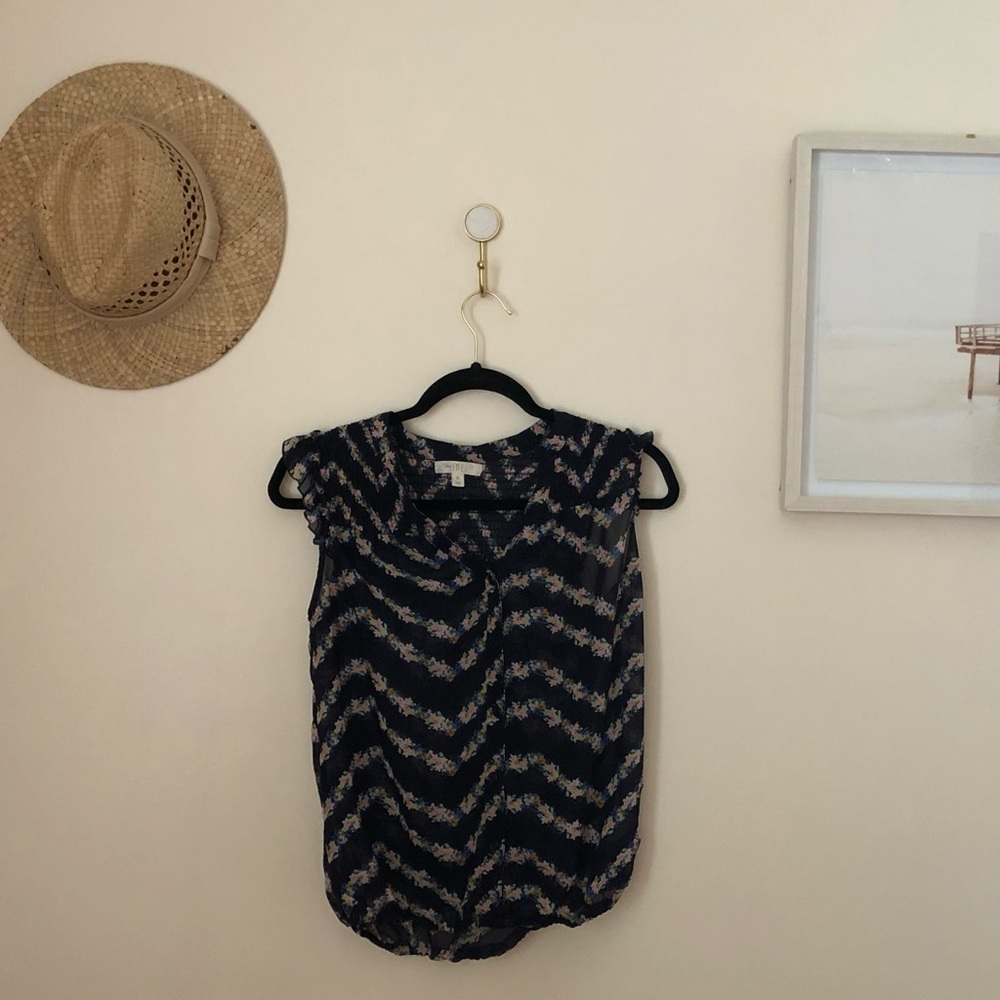 Chiffon Floral Blouse